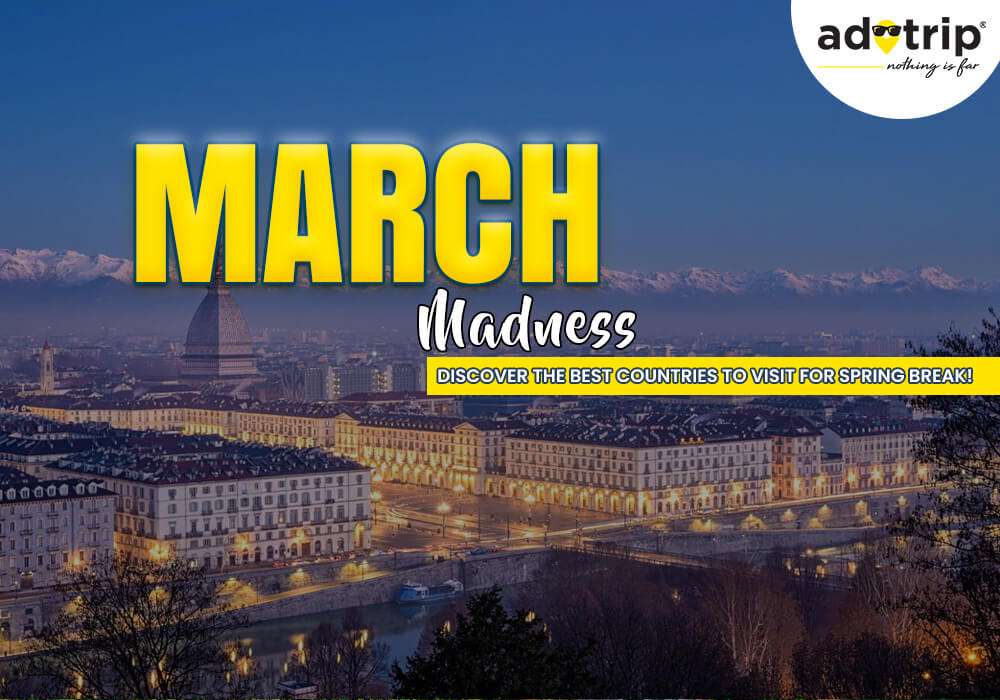 best countries to visit in march